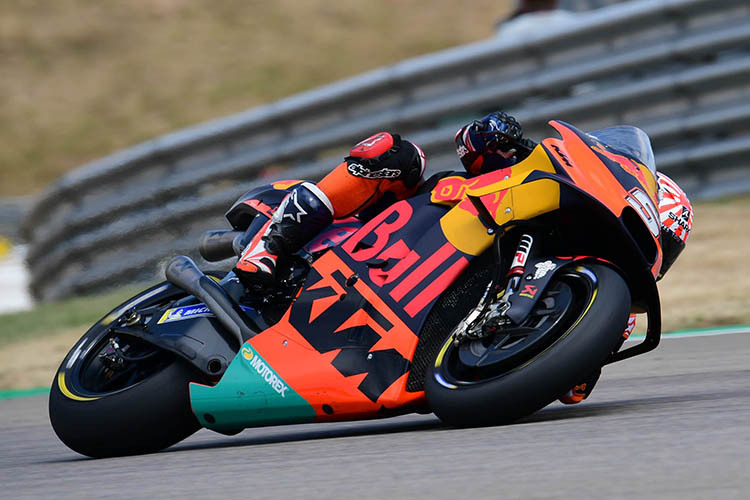 Johann Zarco auf der Red Bull-KTM