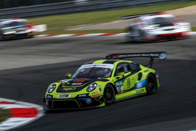 Der Porsche 911 GT3 R von SSR Performance auf dem Nürburgring