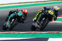Valentino Rossi und Franco Morbidelli sind schon Markenkollegen