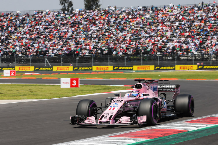 Force India wird 2018 anders heissen (aber nicht Pink Panther)