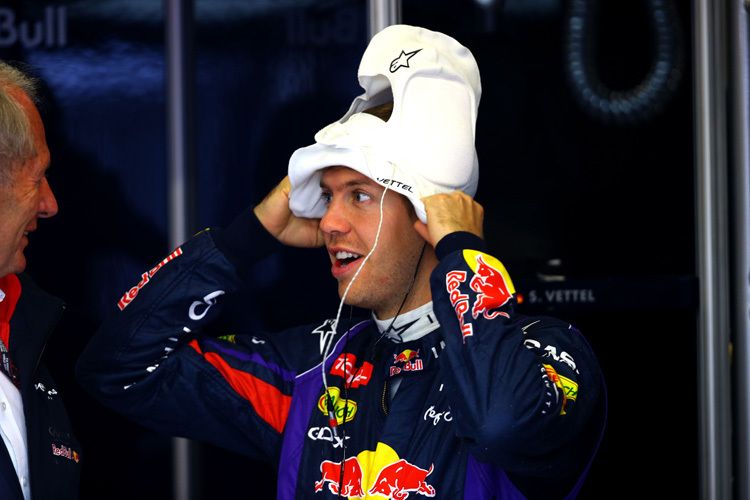 Sebastian Vettel: Mit der zweitbesten Zeit nicht unzufrieden