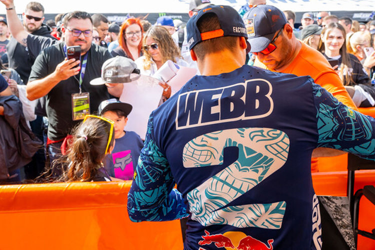 Cooper Webb kehrt am Wochenende auf die Rennstrecke zurück