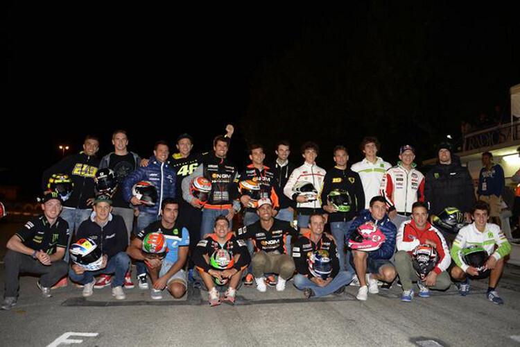 Stefan Bradl und viele weitere MotoGP-Stars fuhren Go-Kart