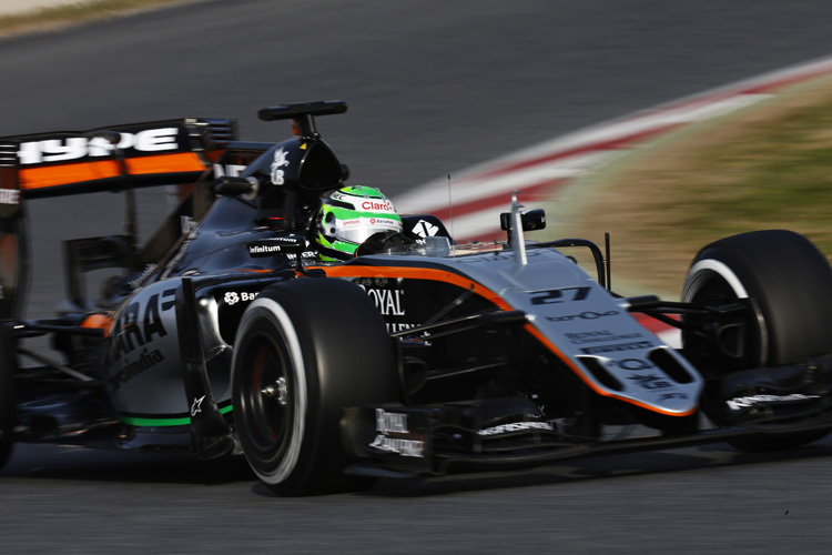 Bestzeit für Nico Hülkenberg mit Force India