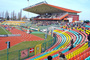 Das Friedrich-Ludwig-Jahn-Stadion in Berlin