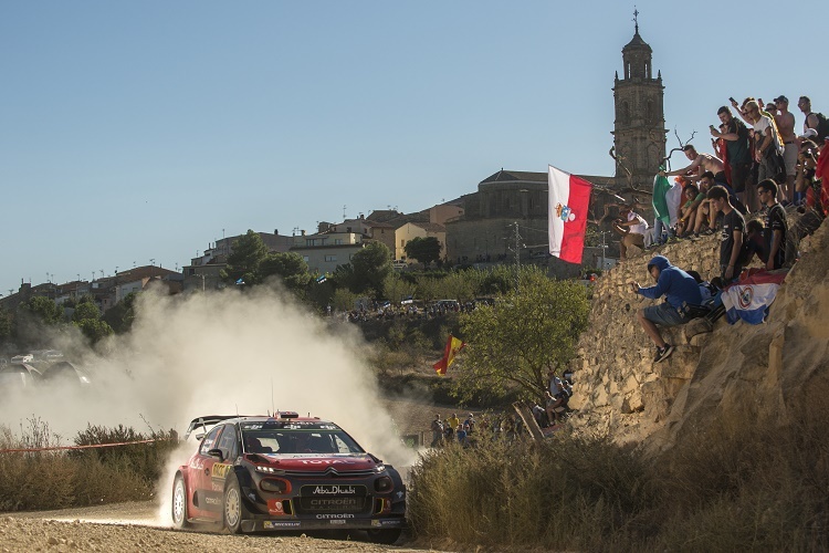 Kris Meeke stürmt zur Spitze