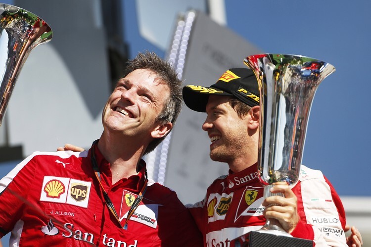 James Allison und Sebastian Vettel