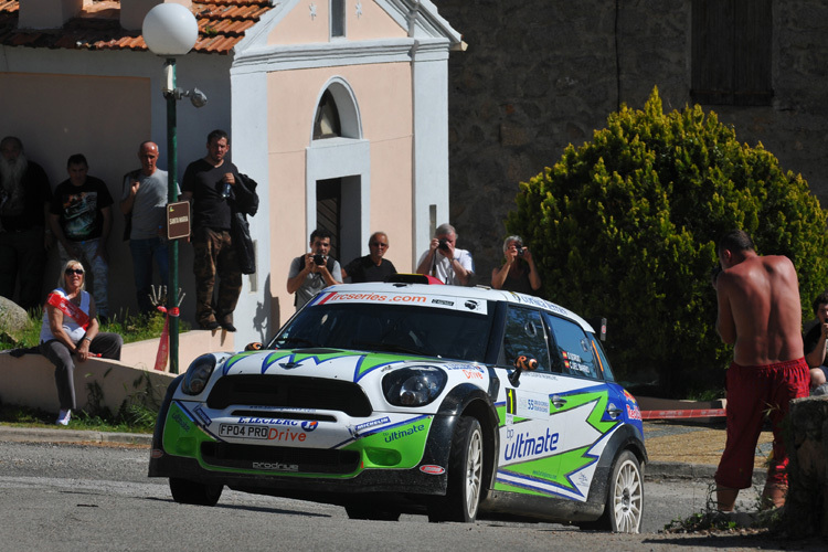 Dani Sordo im Mini SPC auf Korsika