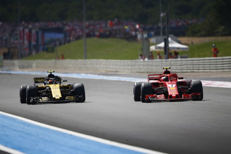 Räikkönen und Sainz Jr.