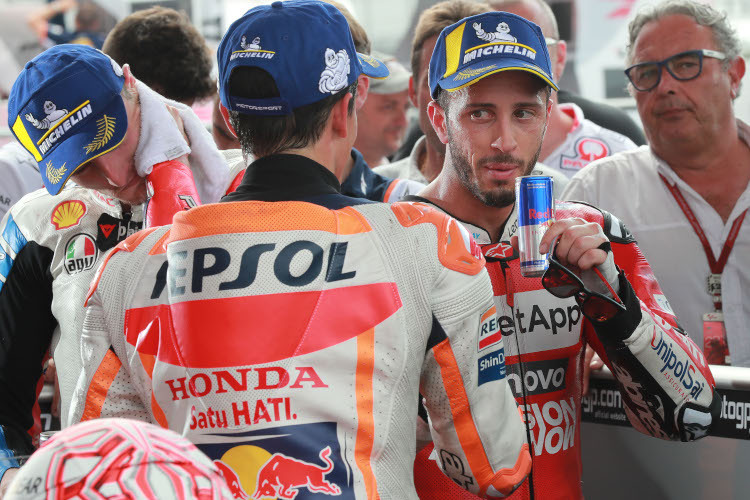 Schielt Andrea Dovizioso auf den Platz von Marc Márquez?