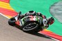 Vladimir Leonov in Aragon auf seiner von Puccetti aufgebauten Kawasaki ZX-10RR