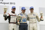 Podium am Sonntag: Christensen, Engelhart, Estre