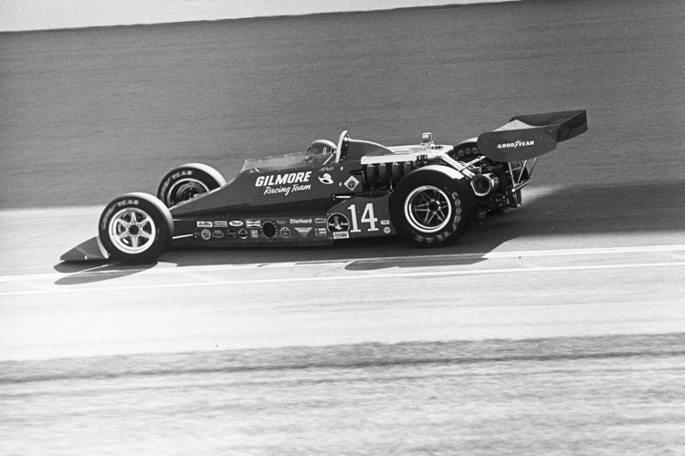 Letzter von vier Indy 500-Siegen 1977 im Coyote