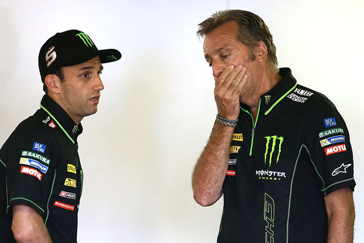 Erfolgreiches Gespann: Johann Zarco und Hervé Poncharal