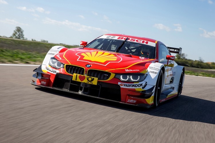 Der BMW M4 DTM in Rot