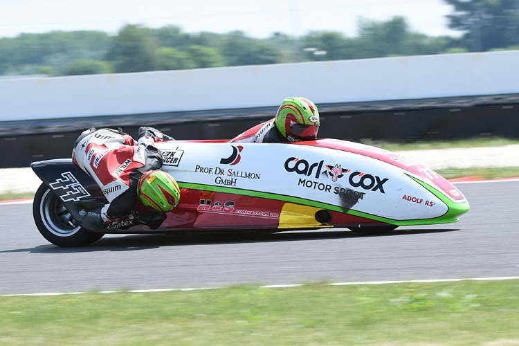 Tim Reeves/Mark Wilkes gewannen das Sprintrennen am Sachsenring