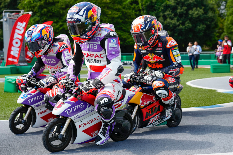 Auf dem Weg zum Pre-Event-Sieg: Johann Zarco setzte sich gegen Jorge Martin und Pedro Acosta durch
