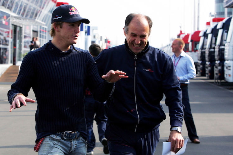 Scott Speed und Franz Tost