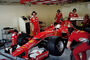 Sebastian Vettel bei Tests mit Pirelli