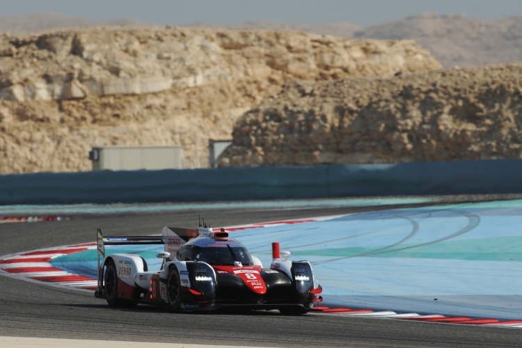 Der Toyota TS050 Hybrid beim letzten WEC-Lauf in Bahrain