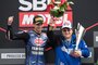 Michael van der Mark und Pata-Boss Remo Gobbi