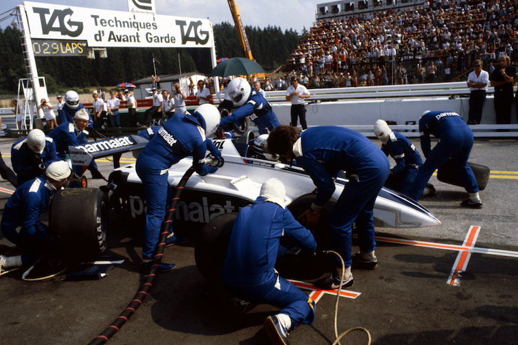 Ricciardo Patrese 1982 am Österreichring