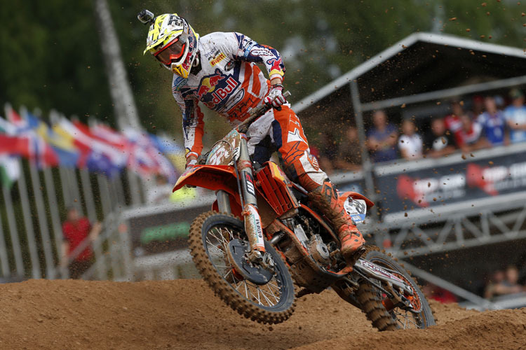 Weltmeister Antonio Cairoli: 61. GP-Sieg in Kegums