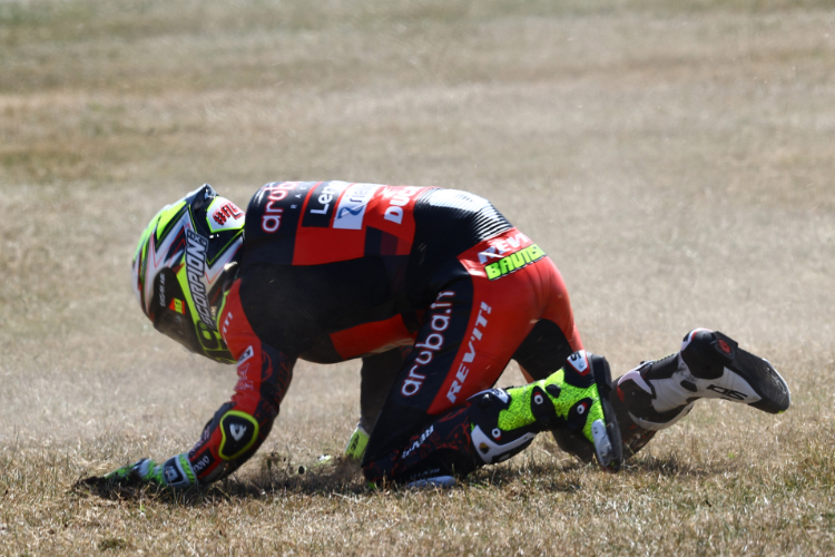 Alvaro Bautista leistete sich seinen ersten Fehler in diesem Jahr