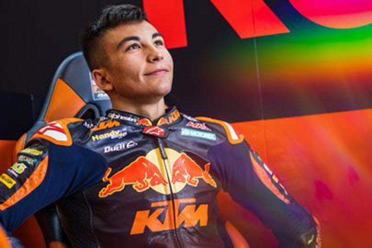 Der Moto2-WM-Zweite Raúl Fernandez steigt in die MotoGP-Klasse auf