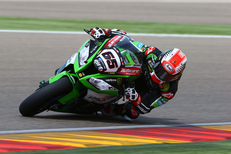 Jonathan Rea holte in Aragon für Kawasaki einen weiteren Sieg