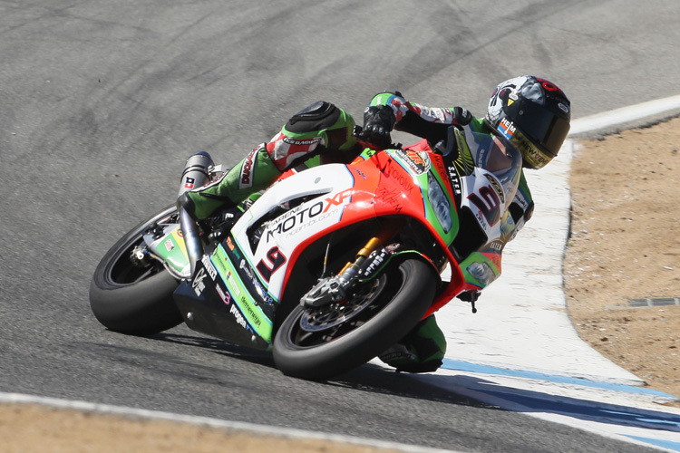 Dominic Schmitter in Laguna Seca