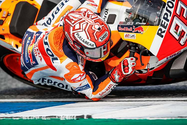 Marc Márquez in Buriram: 3. Startplatz