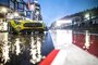 Keine Rennaction: Geparkter Mercedes-AMG GT3 in der Boxengasse von Spa-Francorchamps