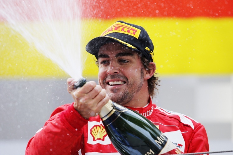 Dritter Platz für Fernando Alonso