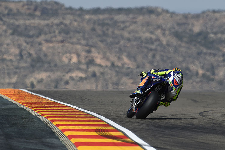 Valentino Rossi 2015 im MotorLand Aragón