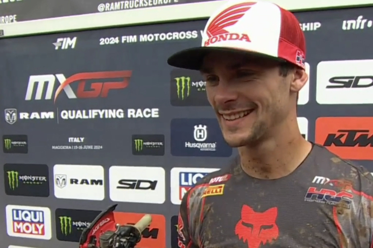 Tim Gajser gewann das MXGP-Qualifikationsrennen in Maggiora