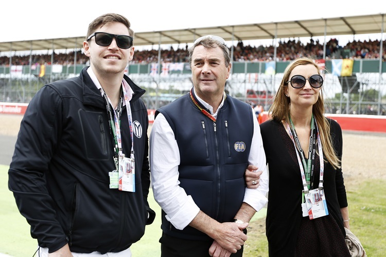 Nigel Mansell und Familie