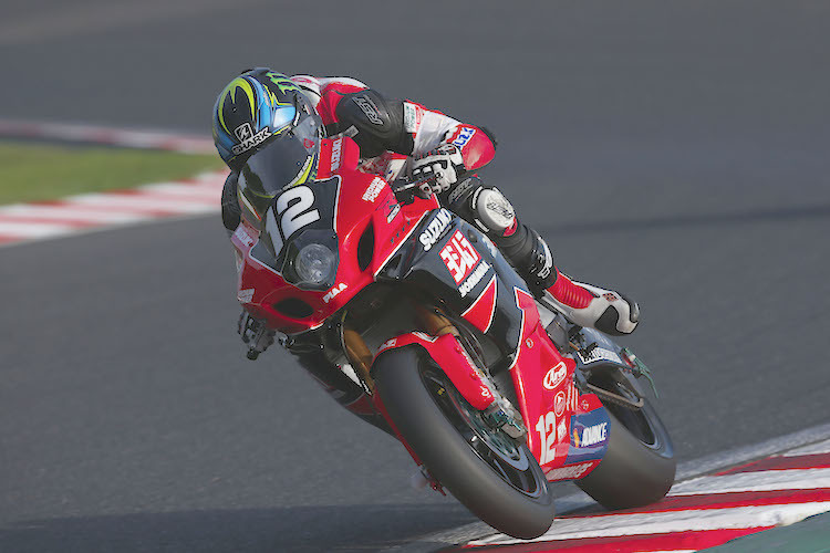 Alex Lowes in Suzuka auf der Yoshimura Suzuki 