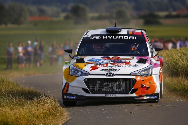 Der Hyundai i20 R5 wurde aufgerüstet