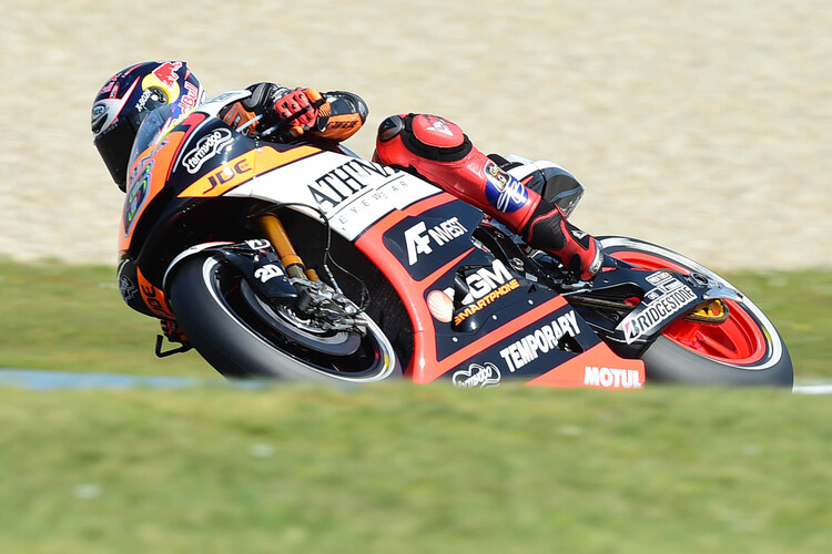 Stefan Bradl im ersten Assen-Training