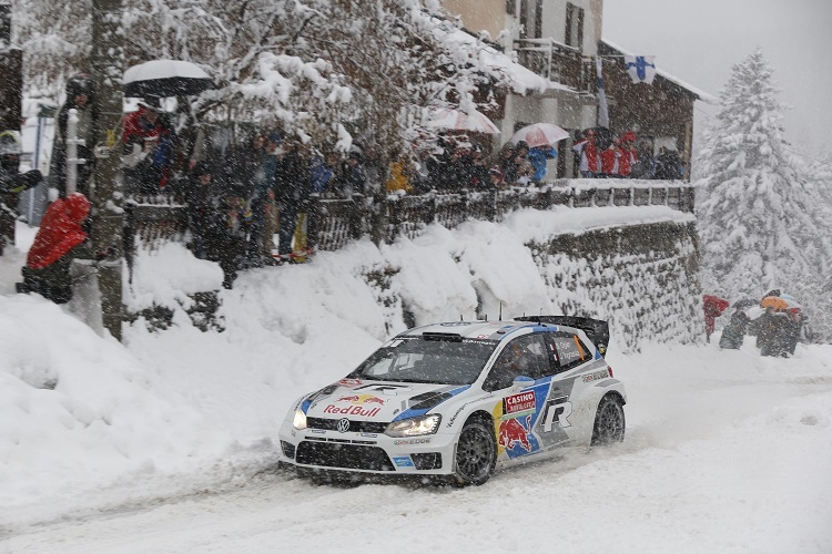 Sébastien Ogier am Col de Turini