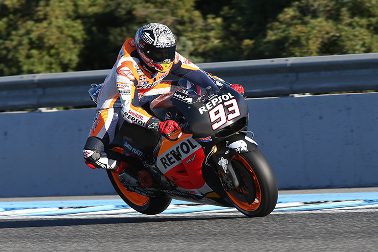 Marc Márquez auf der Honda für 2016