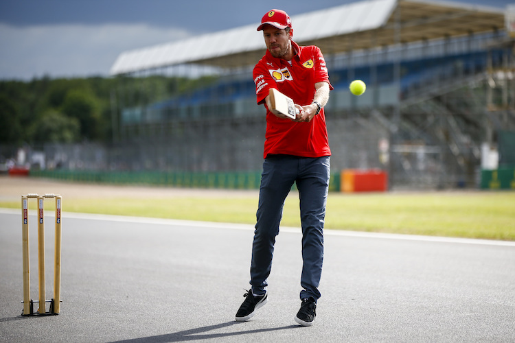 Sebastian Vettel will in England zuschlagen