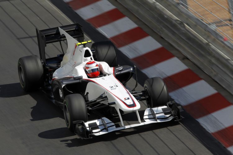 Hartes Brot für Sauber in Monaco (hier Kobayashi)