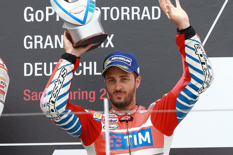 Andrea Dovizioso (Ducati) wurde Dritter