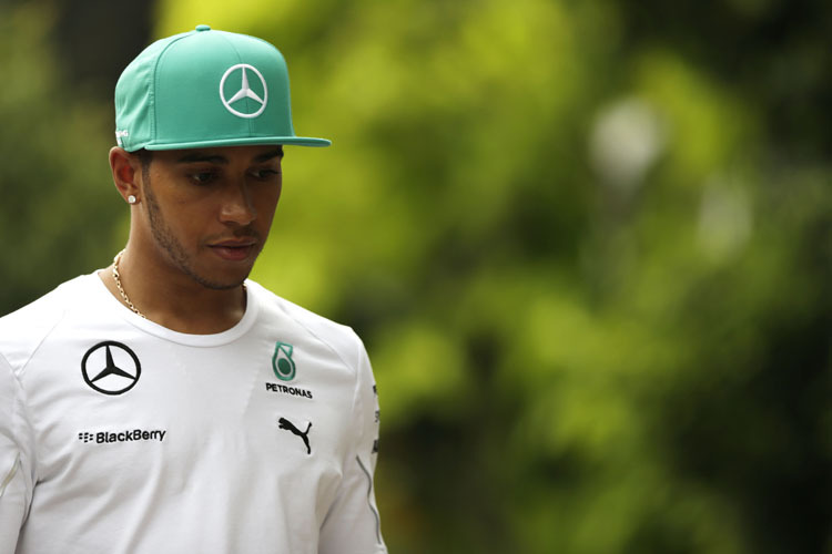 Mercedes-Fahrer Lewis Hamilton darf sich über seine 33. Pole-Position freuen