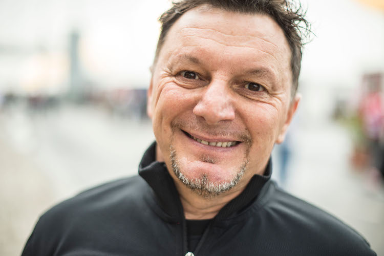 Fausto Gresini kämpft