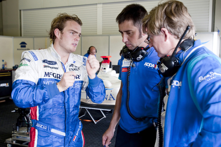 Van der Garde: Feedback beim Renn-Ingenieur