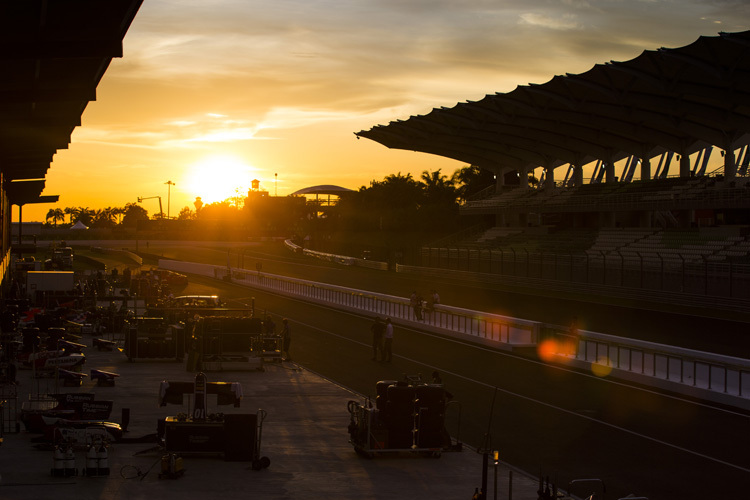 Abendstimmung in Sepang