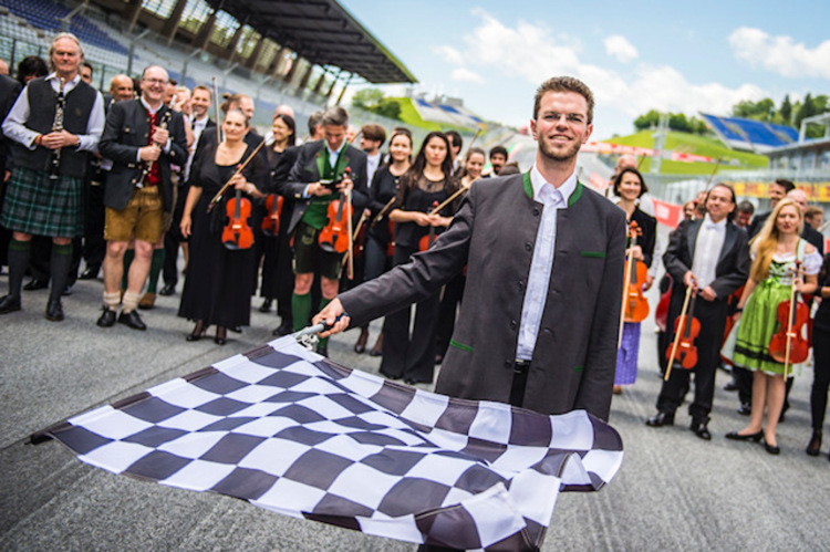 Die Grazer Philharmoniker dürfen in diesem Jahr vor dem Österreich-GP die Bundeshymne erklingen lassen